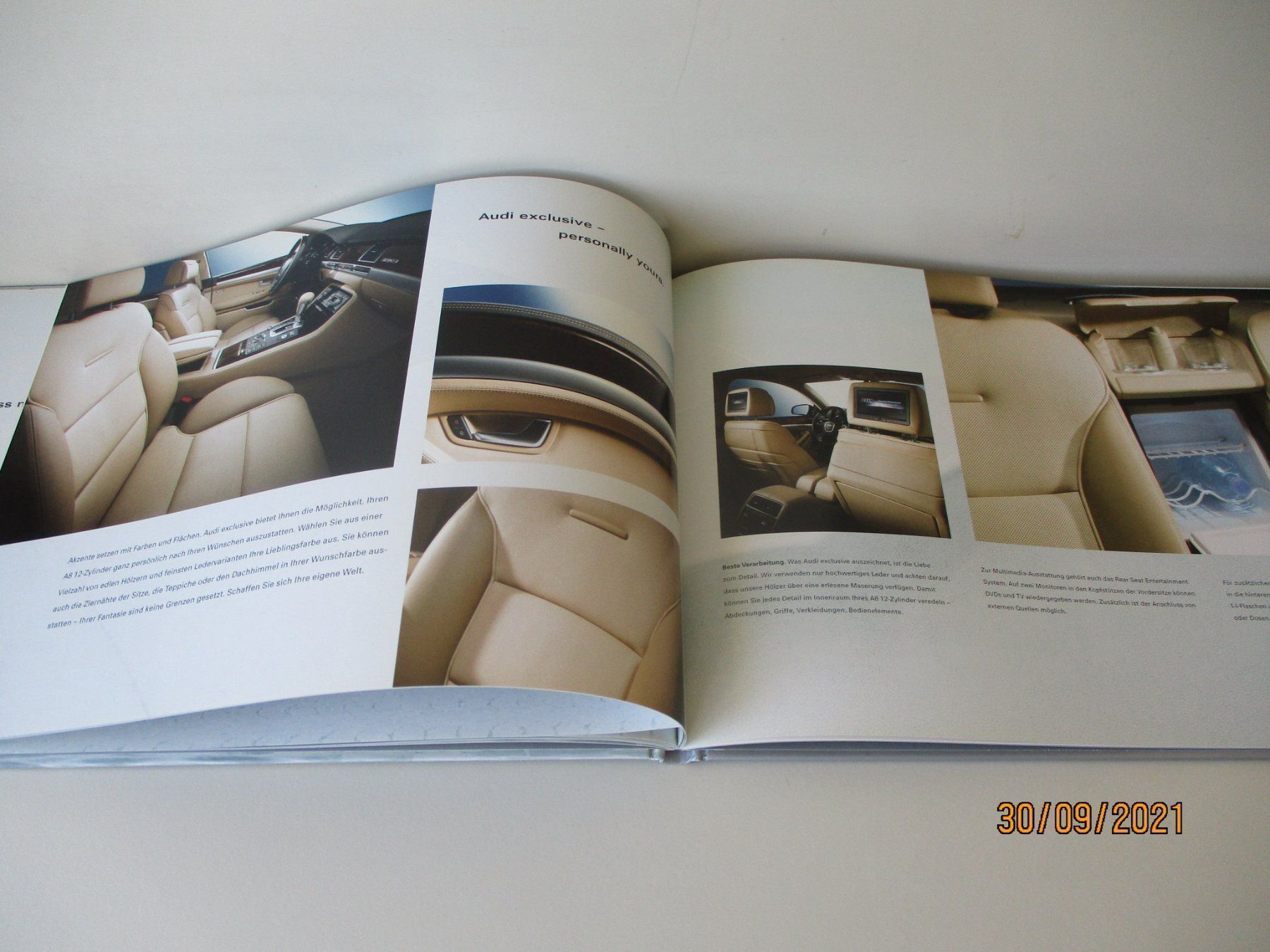 Audi Documenti: 12-Zylinder Audi Katalog – Usato da Langnau i. E. venduto da Superseven69 3
