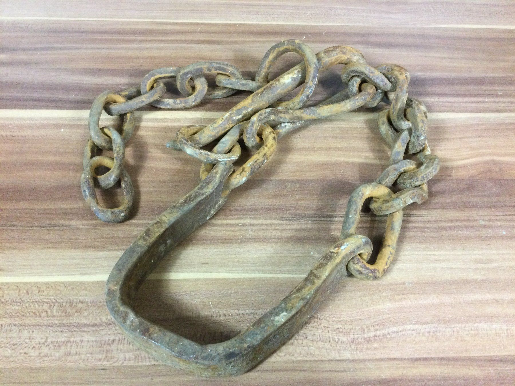 Werkzeuge: Geschmiedete Bremskette Bremsschuh für Schlitten oder Wagen – Gebraucht aus Wangen SZ von kuriosum12 4