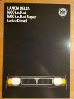 Prospekt Lancia Delta 1600 i.e. Kat, Super, turbo Diesel 87