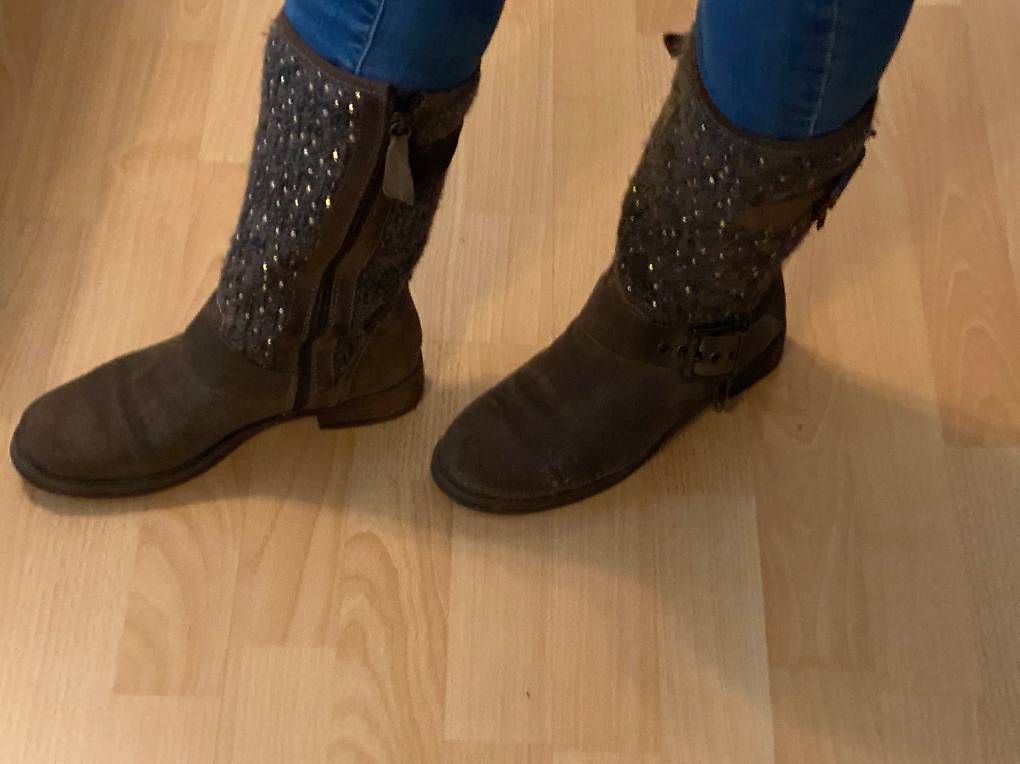 Scarpe da donna: Leder Stiefel Gr. 37 – Usato da Hettlingen venduto da BKH2021 2