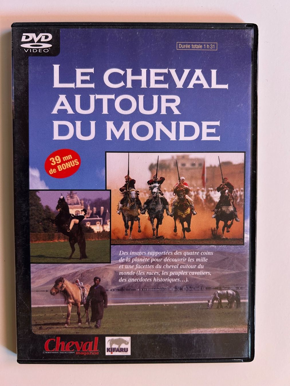 Tutti i DVDs: LE CHEVAL AUTOUR DU MONDE – Usato da St-Cierges venduto da Crisi53