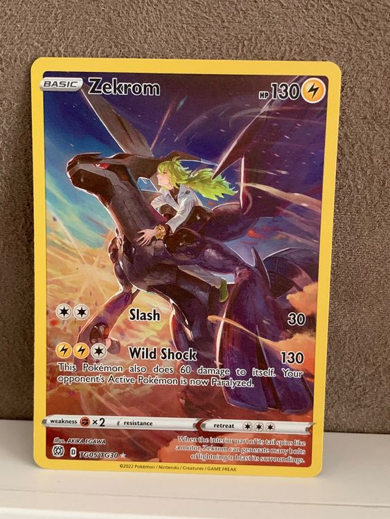 Zekrom - carta POKEMON - USATO