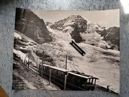 Jungfraubahn - Eigergletscher - Bromsilber Grossfoto