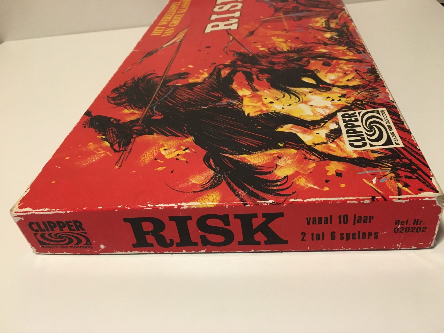 Parker Spiele: RISK - Spiel von Clipper - holländisch - mit DE-Anleitung – Gebraucht aus Andwil SG von Rainboli 1