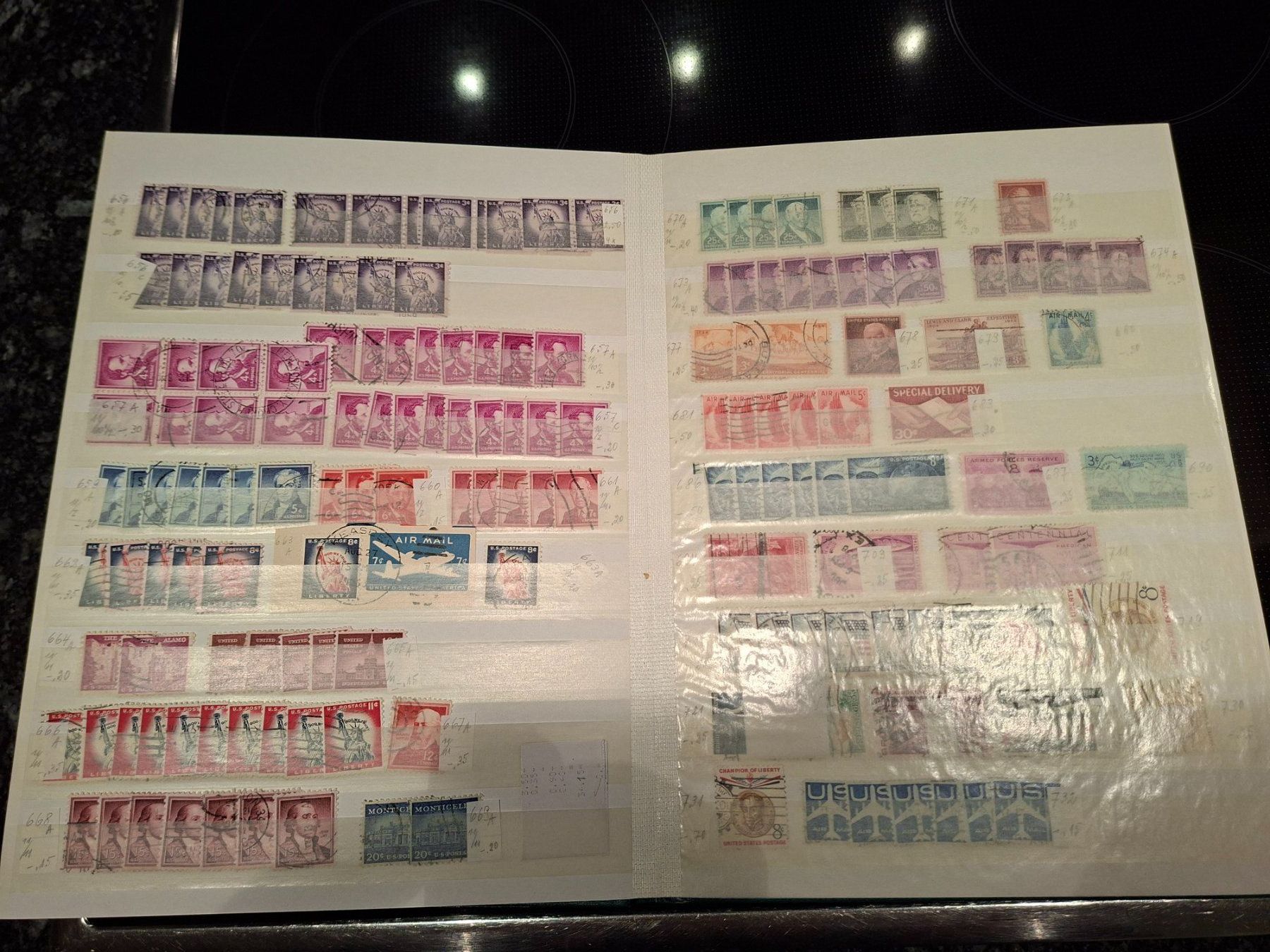 Tutti i francobolli: Briefmarken USA – Usato da Lyss venduto da seraina16 8