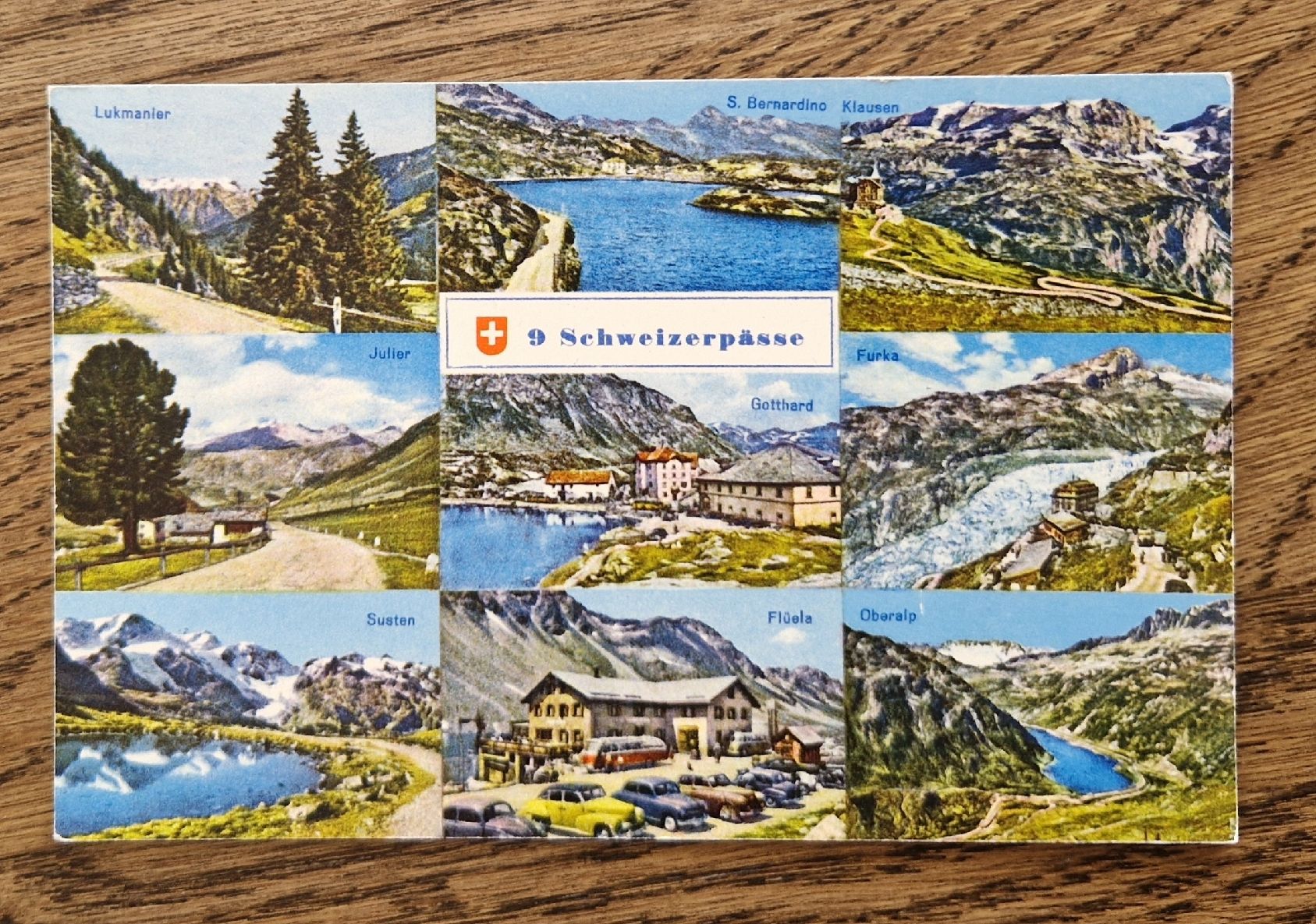 Cartoline postali: 9 Schweizerpässe – Usato da Ebikon venduto da Donar50