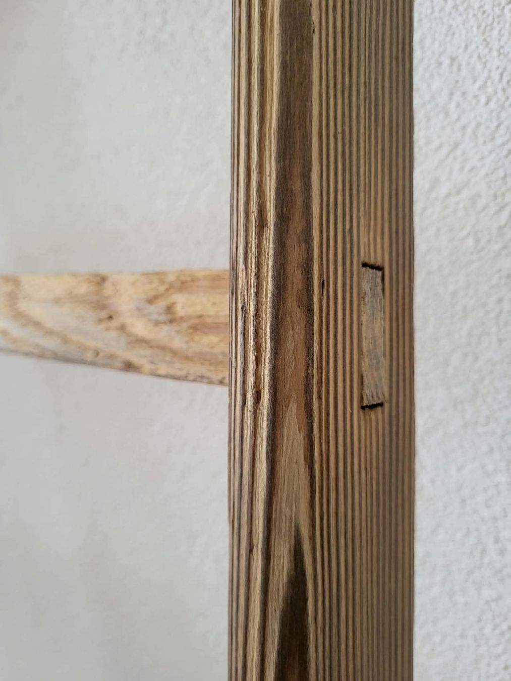 Scale: Holzleiter Garderobe Handtzchhalter – Usato da St Gallen venduto da keller020 3