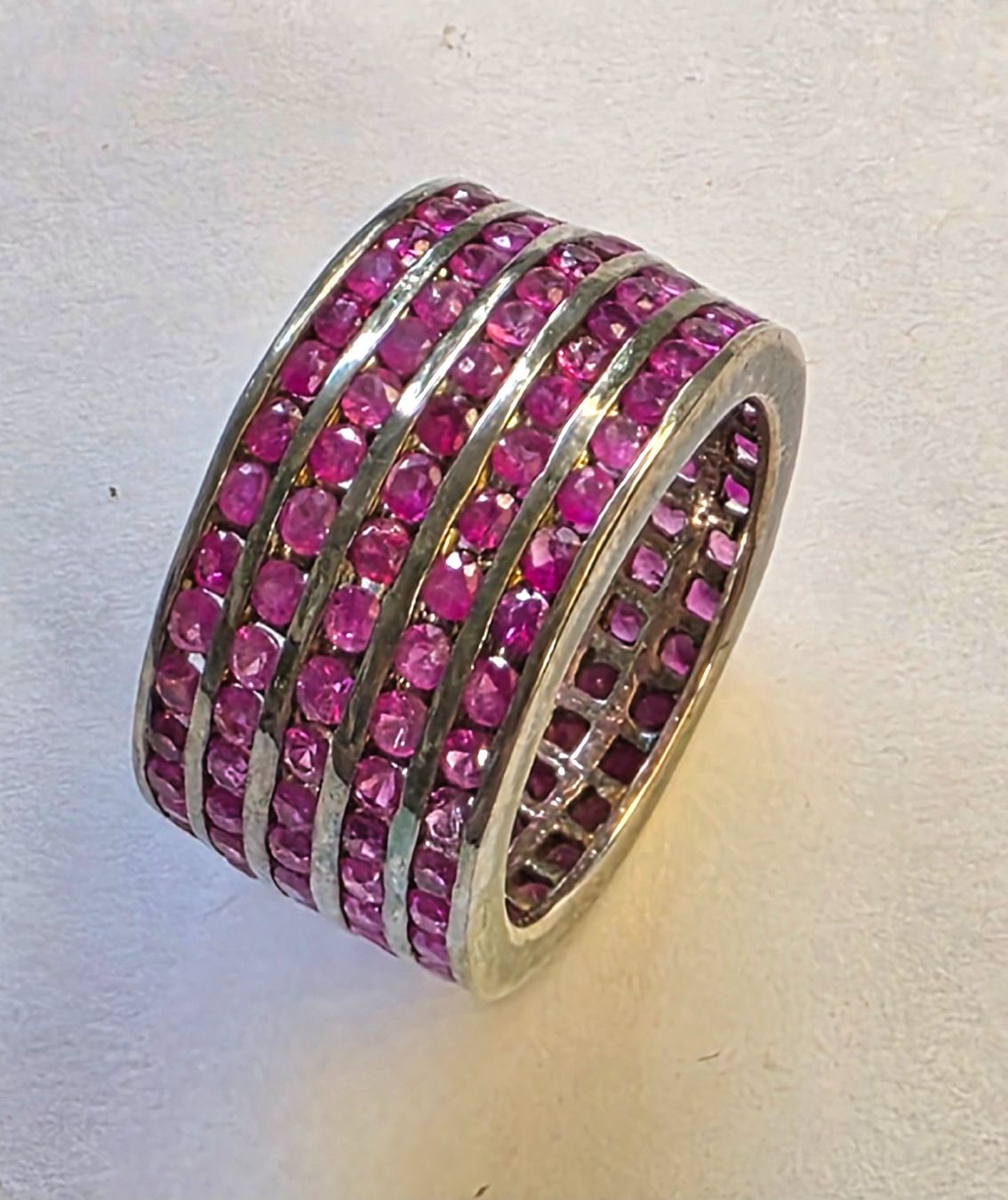 Ringe: Ring Silber mit Rubinbesatz Grösse 58 neu – Neu (gemäss Beschreibung) aus Zürich von ben_mn5h 1