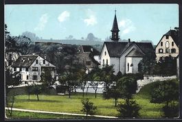 St. Jakob an der Birs, Ortspartie mit Ki