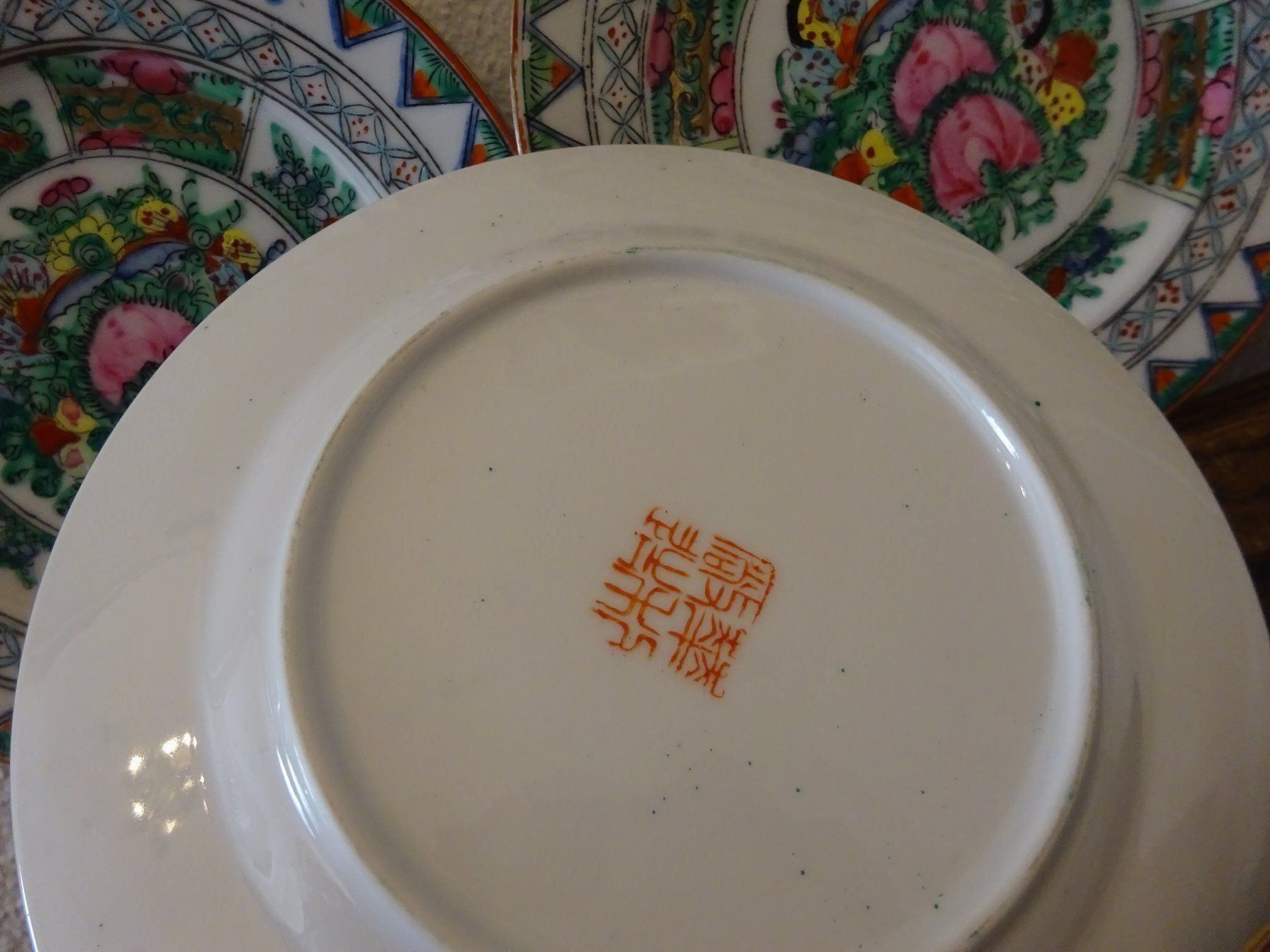 Piatti: Vintage Service Schmetterling - China – Usato da Esslingen venduto da eintagammeer 9