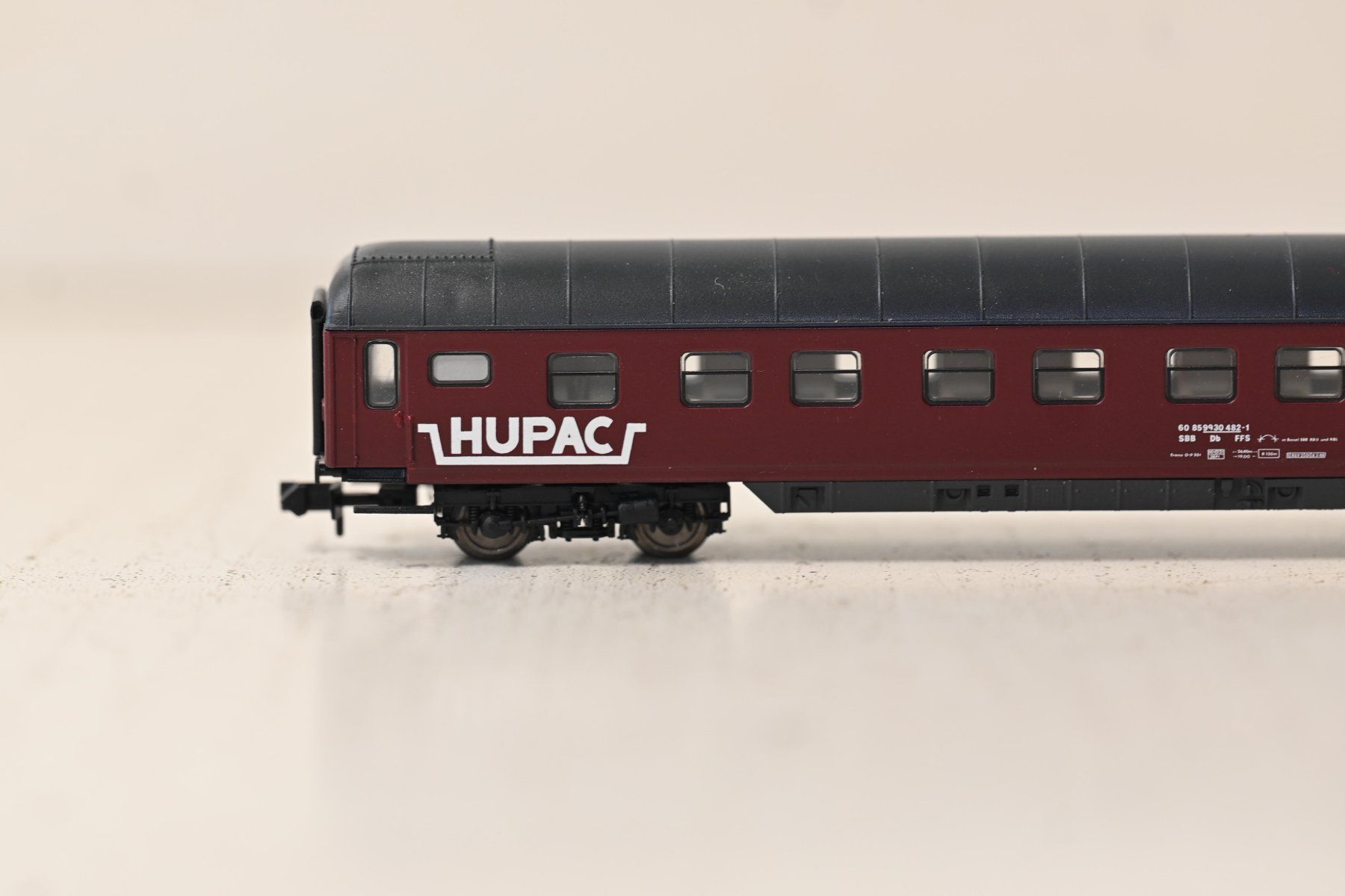 Trix Modelleisenbahnen: Hupac Begleitwagen Trix Spur N ohne OVP – Gebraucht aus Laupen ZH von Zmoewe 1