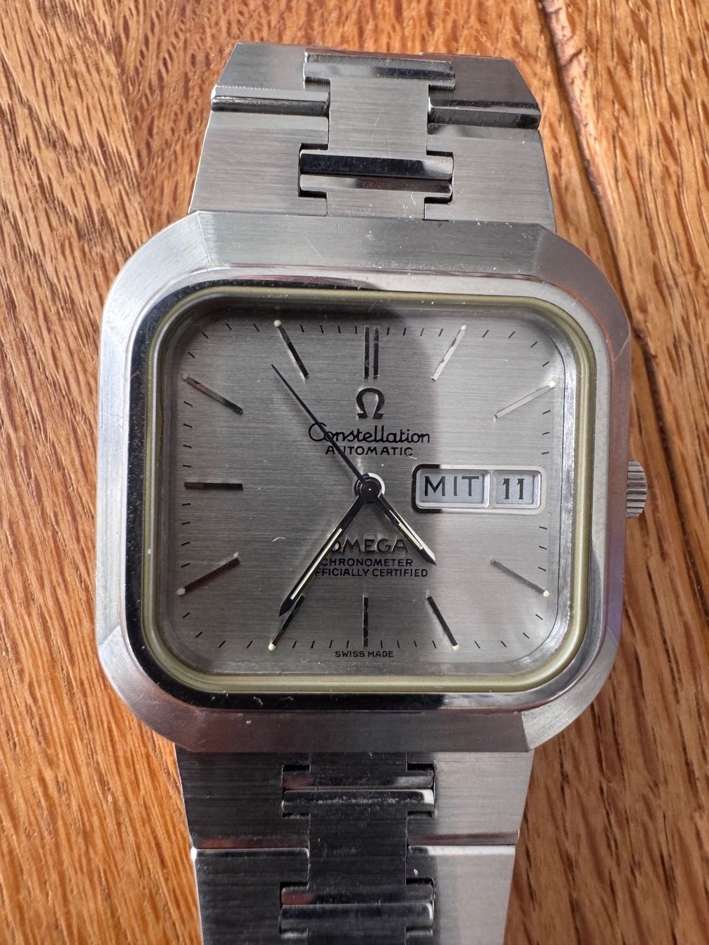 Omega Uhren: Armbanduhr Omega Constellation Automatic gebraucht – Gebraucht aus Lyss von Nirak6