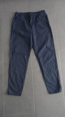 Hose von Manor, dunkelblau, mit Gummizug, Gr. 146/152
