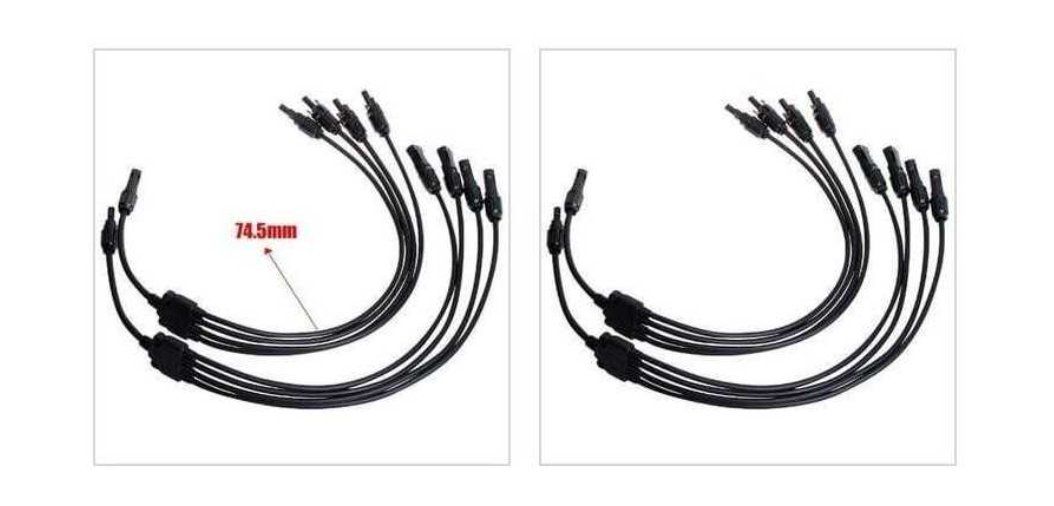 Cavi: 4er-Verteiler-Set Module Connector 4. Generation (MC4) – Nuovo e nell'imballaggio originale da Oetwil am See venduto da AutoSolar 1