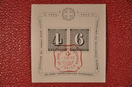 1943 Block W14 gestempelt