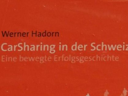 Libri: "Carsharing in der Schweiz" Mobility – Nuovo e nell'imballaggio originale da Winterthur venduto da Minerva_59