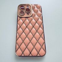 Luxus Schutzhülle Cover Case in Rosa für iPhone 15 Pro Max