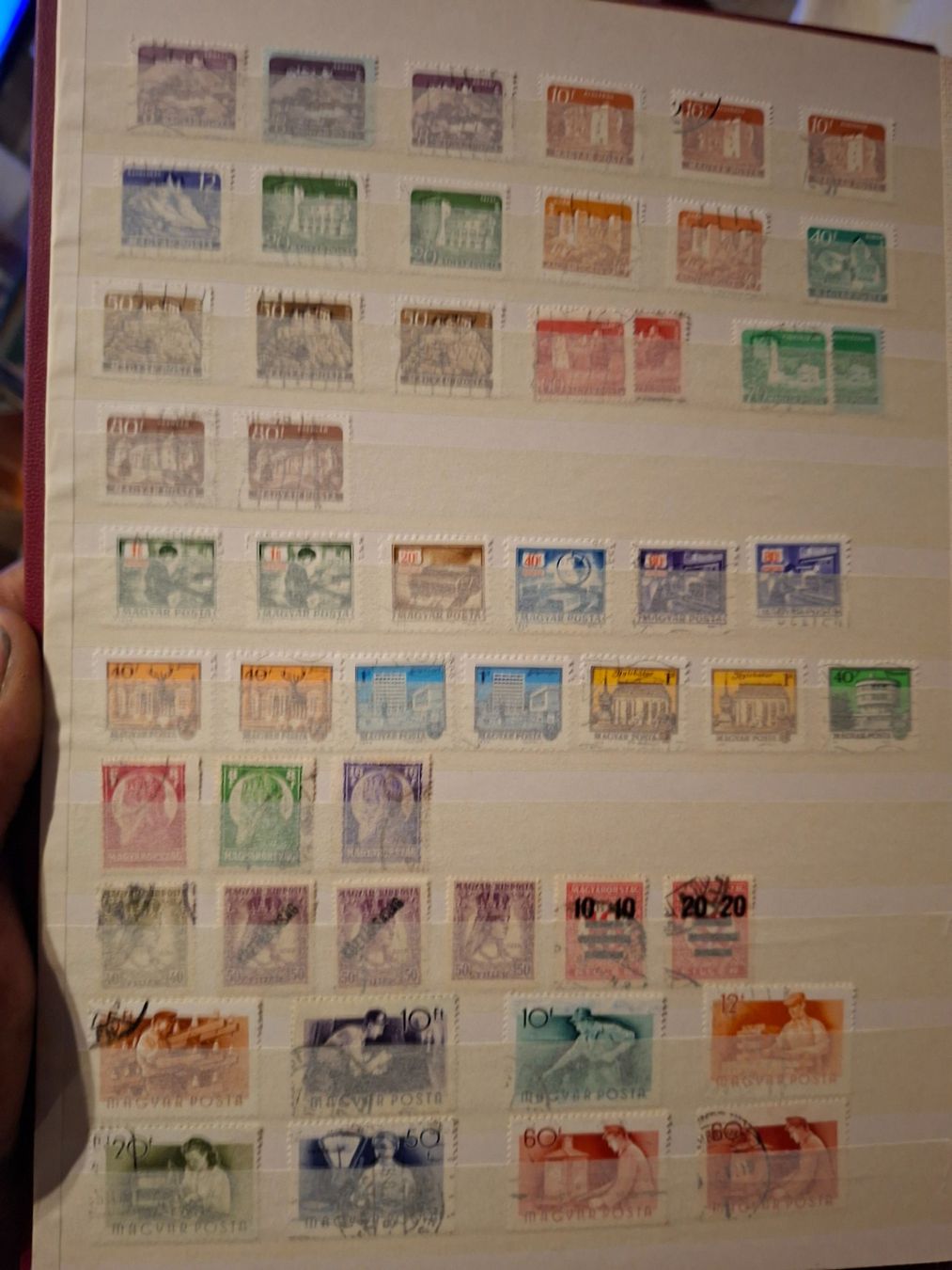 Tous les timbres: Briefmarkensammlung Ungarn – D'occasion à Balgach par SIMEON27 6