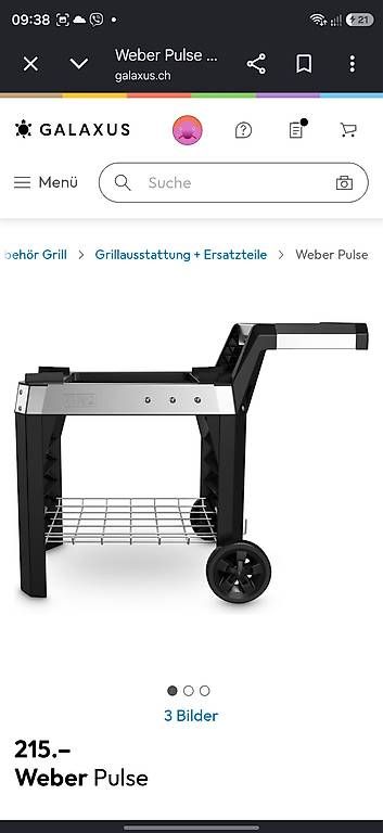 Griglie: Weber Elektrogrill Pulse 1000 – Usato da Ettingen venduto da Tomce007 3