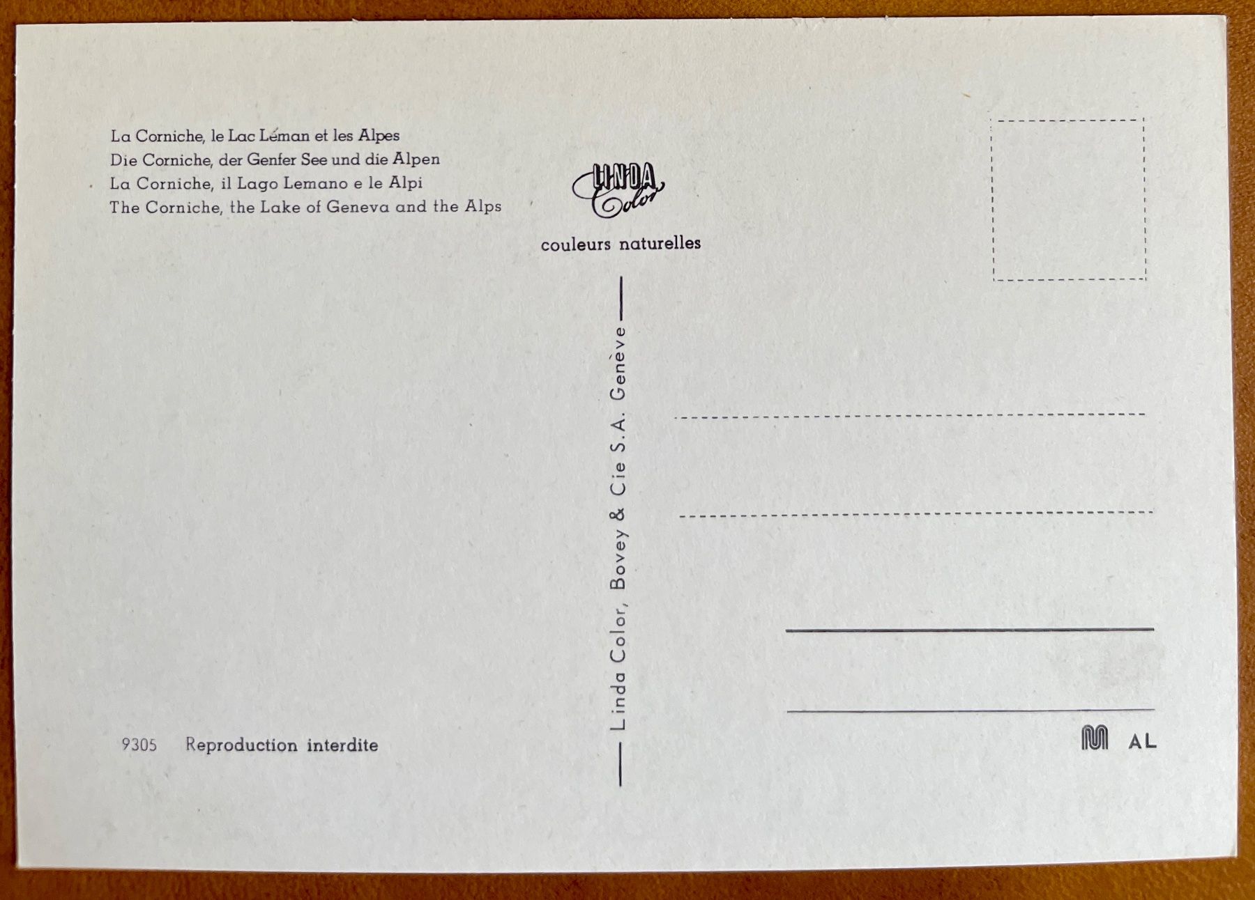 Cartoline postali: RIVAZ - Depuis le Corniche – Usato da Lutry venduto da Ediego 1