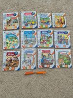11 tiptoi Bücher und 2 Stifte, von Ravensburger
