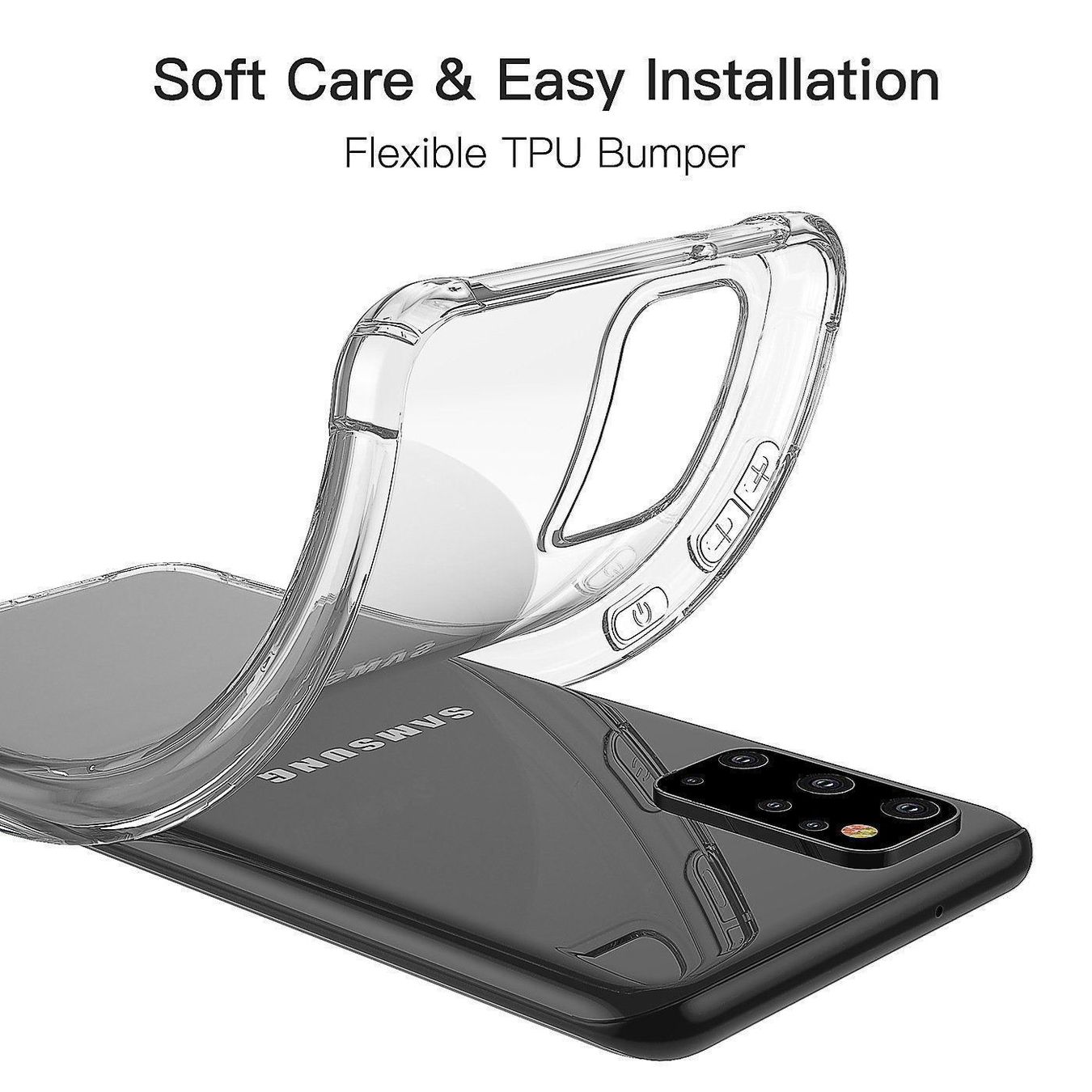 Cover & Protezioni schermo: Galaxy s20  - Coque antichoc Transparente – Nuovo e nell'imballaggio originale da Morges venduto da DigiAC 4
