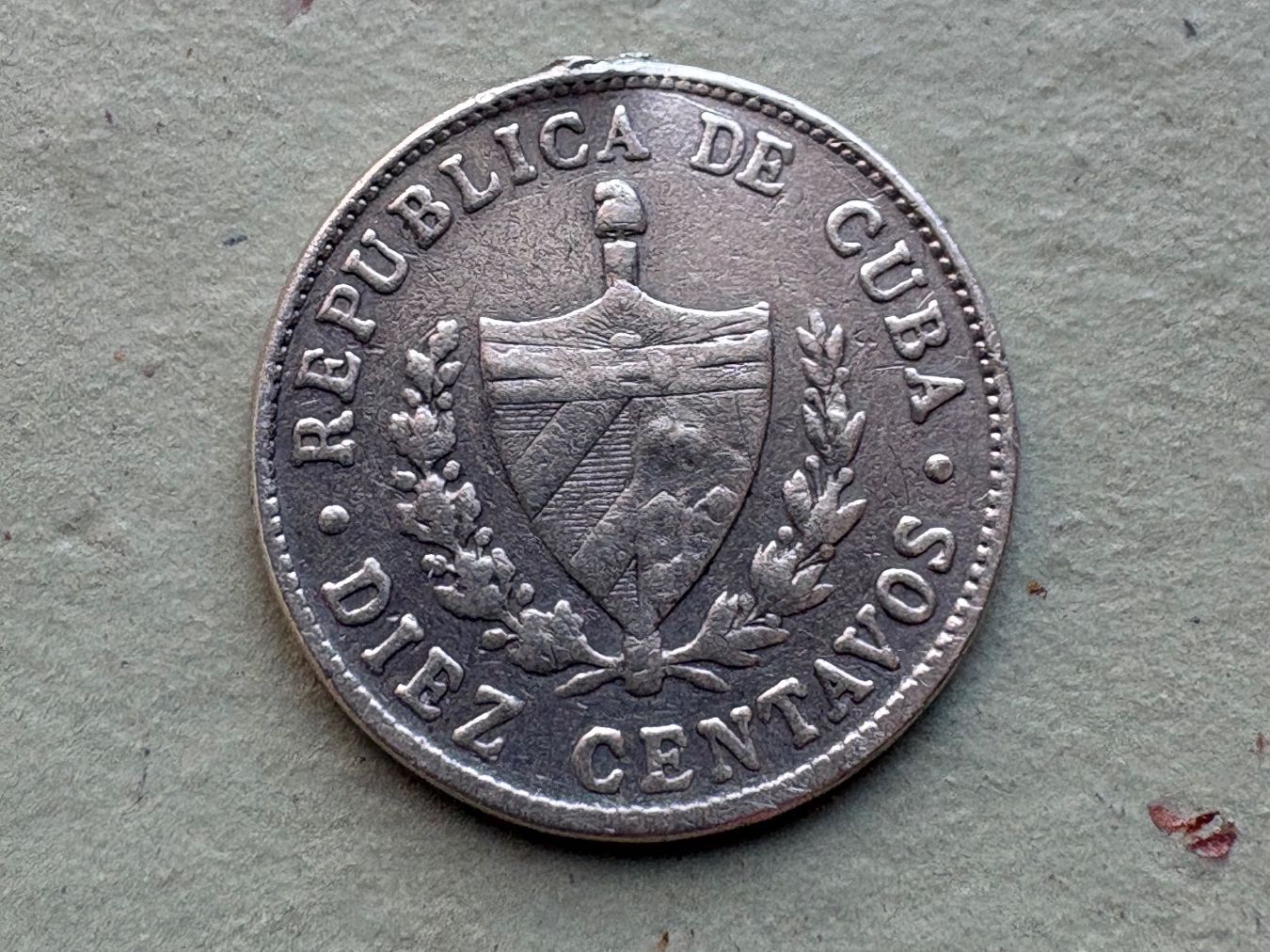 Tutti le monete: Cuba 10 centavos 1949 Silber – Difettoso da Zürich venduto da mysilvercoin