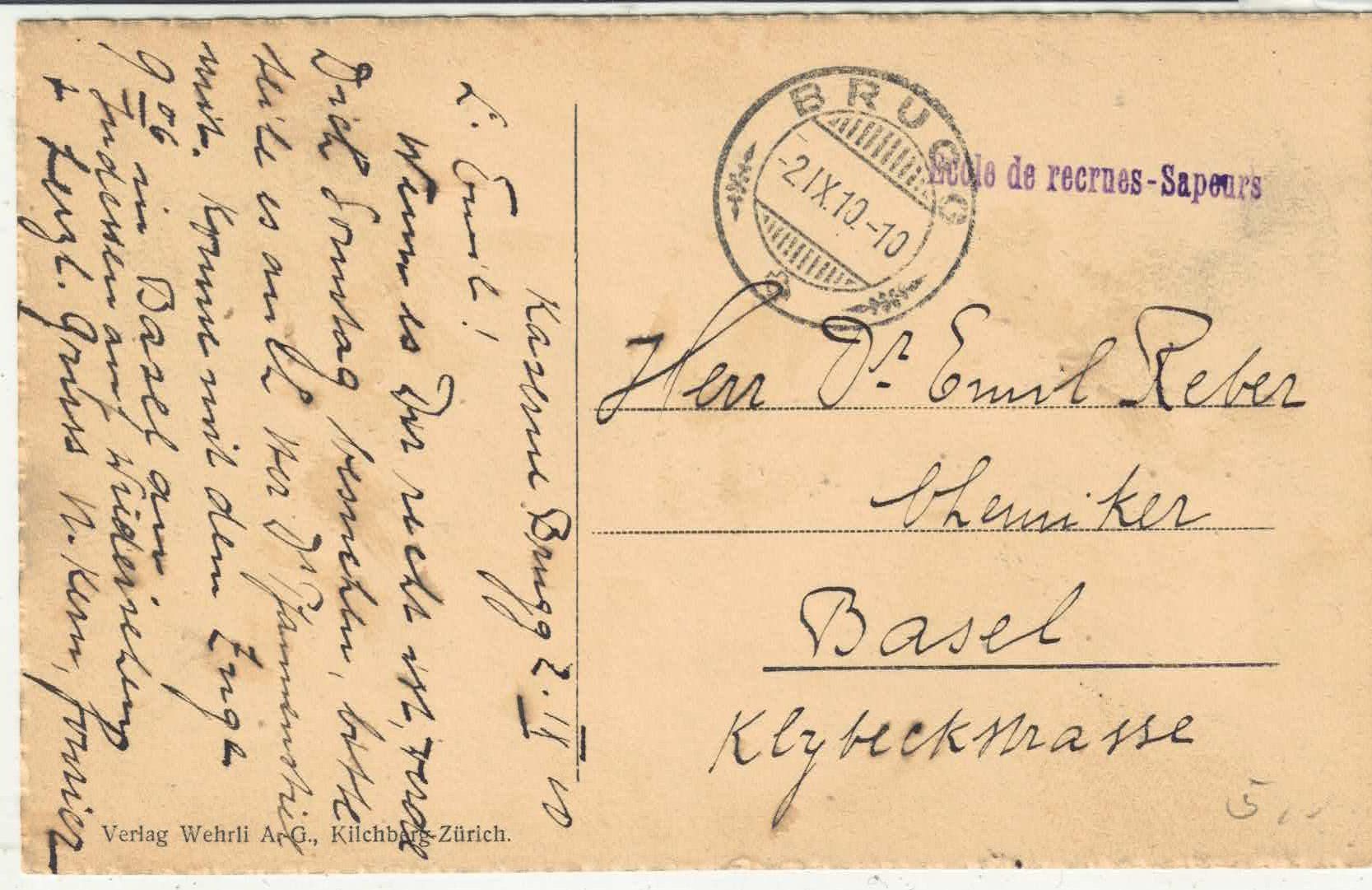 Cartoline postali: Brugg - Generalansicht – Usato da Ettingen venduto da Kartenplanet 1
