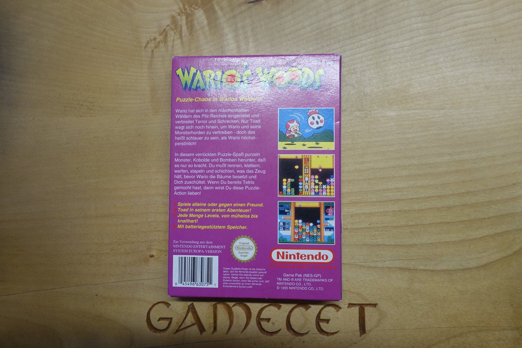 Nintendo Spiele: Wario's Woods – Gebraucht aus Steinach von Gamecet 4
