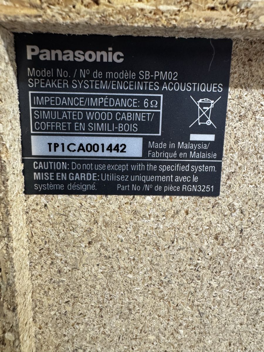 Panasonic Lettore multimediale & Streamer: CD Mikro System Panasonic SA-PM254 CD Stereo Bluetooth& DAB+ – Usato da Zürich venduto da Nobs1 6