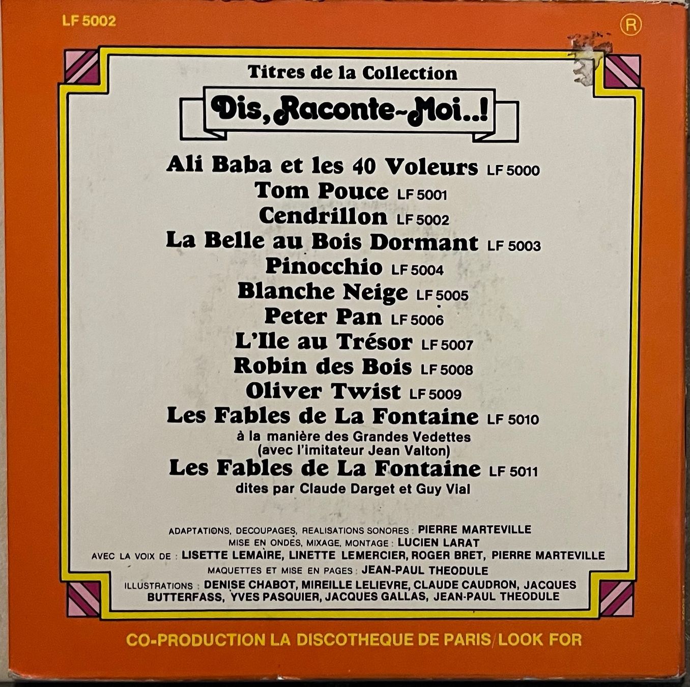Schallplatten: CENDRILLON – Gebraucht aus Bussigny von vinyl-pas-cher 6