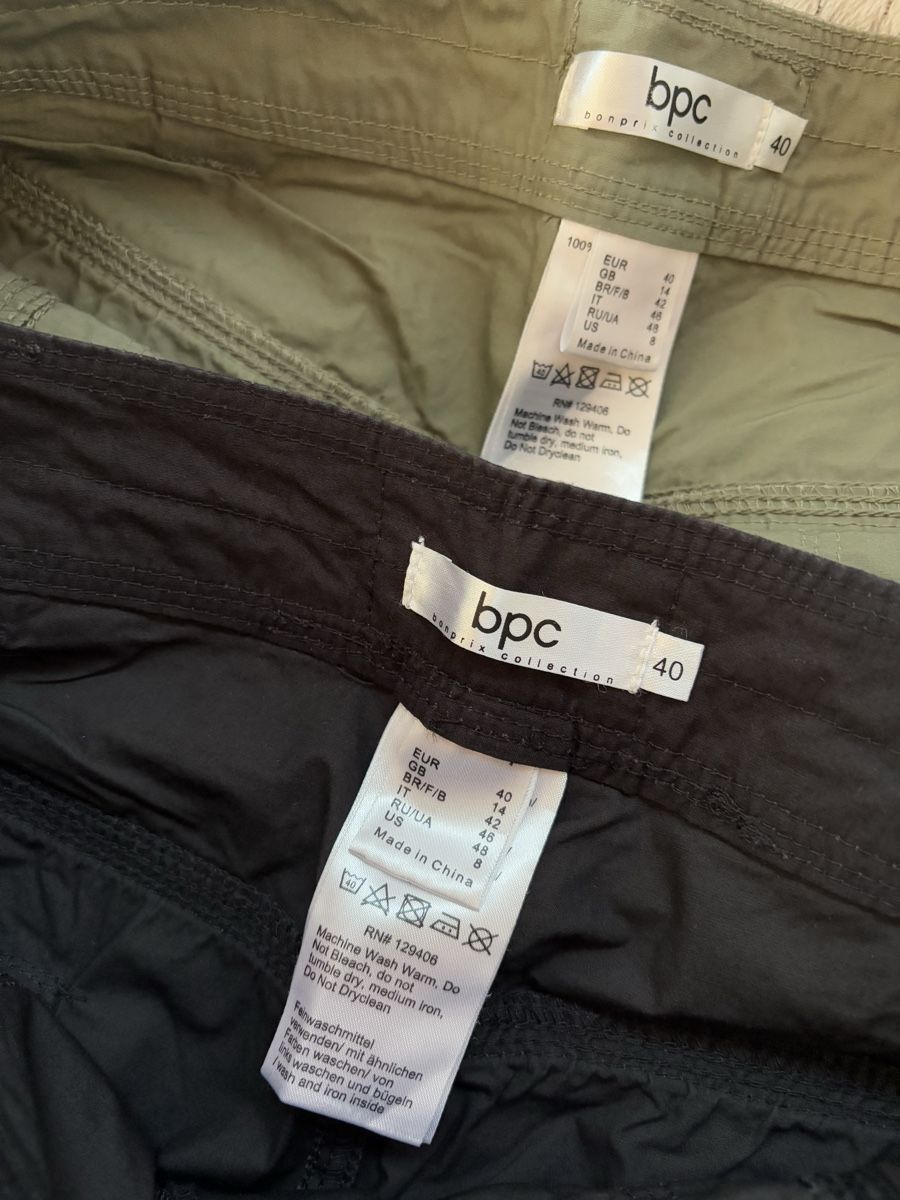 Pantaloni: 2 er set 3/4 Hose Gr. 40 – Nuovo (secondo la descrizione) da Rümlang venduto da euqinom16 3