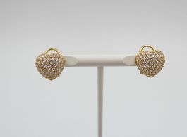 DIAMANT OHRSCHMUCK IN 750 GELBGOLD