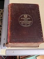 buch, webster's int. dictionary über 2600 seiten