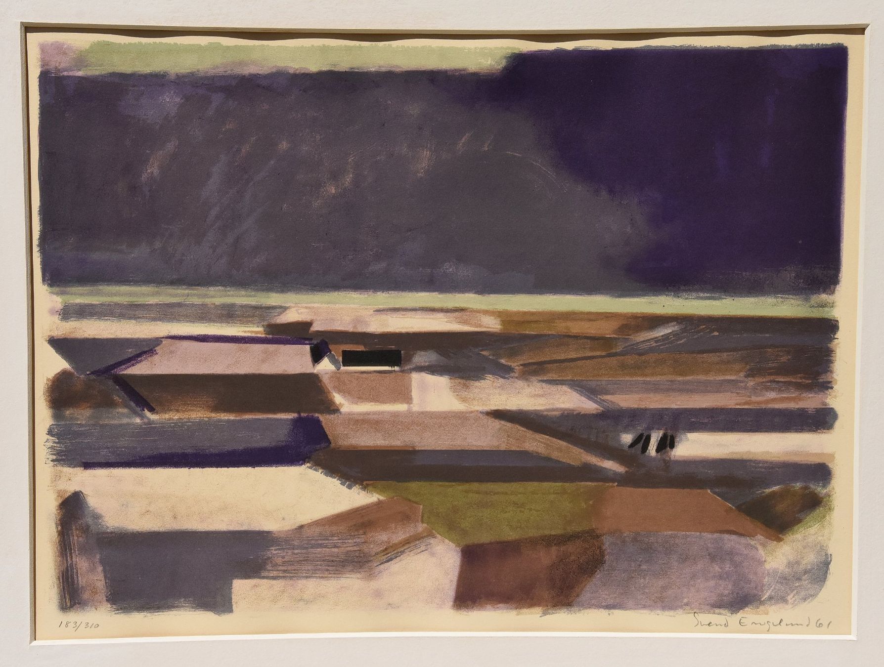 Grafica & Litografie: Svend Engelund (1908–2007) Dänemark – Usato da Bern venduto da Mydogonline 1