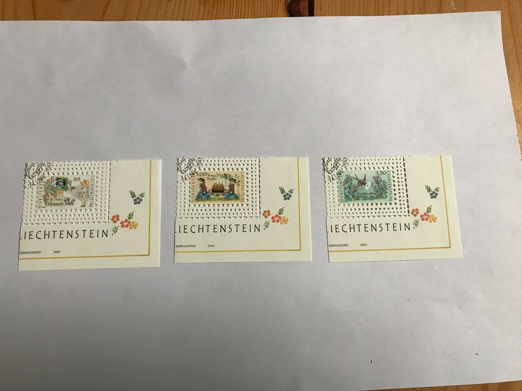 Alle Briefmarken: briefmarken FL 2007, gestempelt – Gebraucht aus liestal von makai05