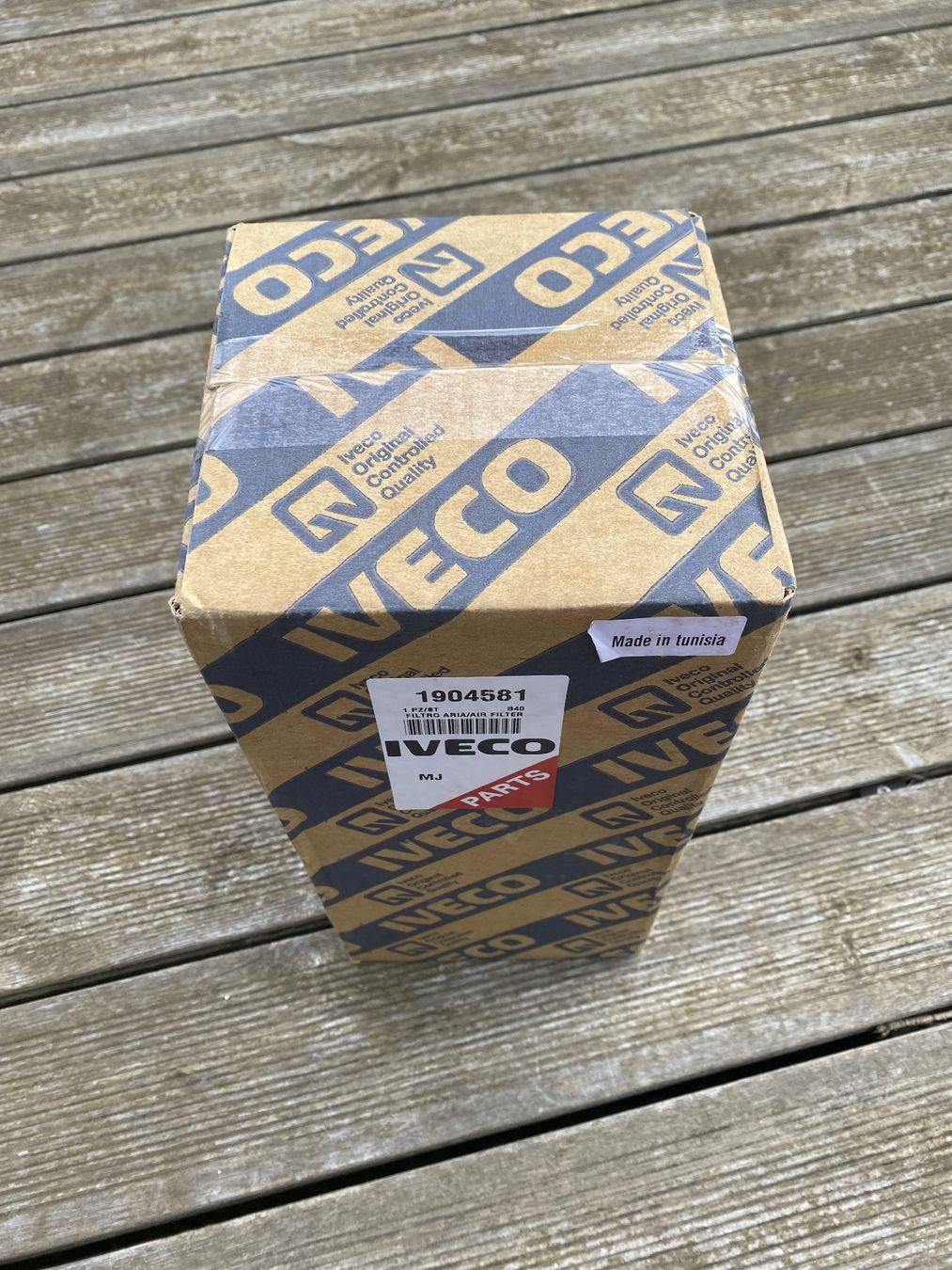 Iveco Tutti pezzi di ricambio auto: Filtre à air Iveco ref 1904581 – Nuovo e nell'imballaggio originale da Tavannes venduto da Jupaps 3