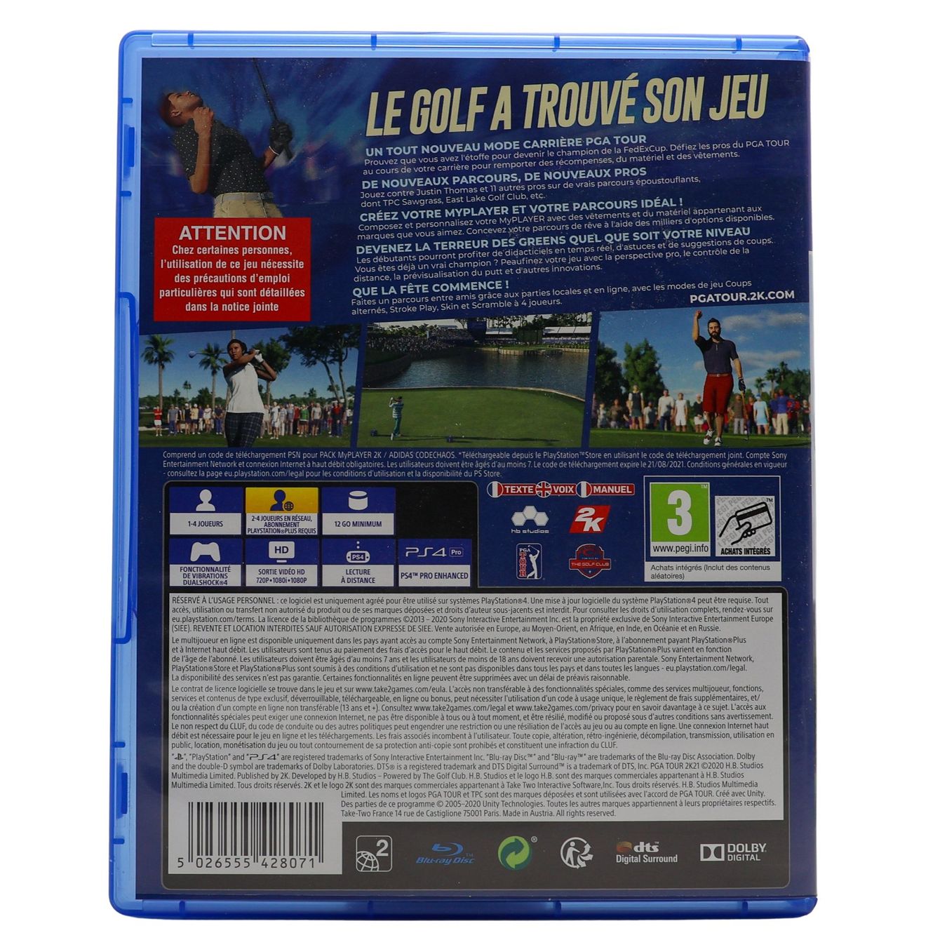 Giochi: PGA Tour 2K21 - PS4 – Usato da Paudex venduto da dindeboy 1