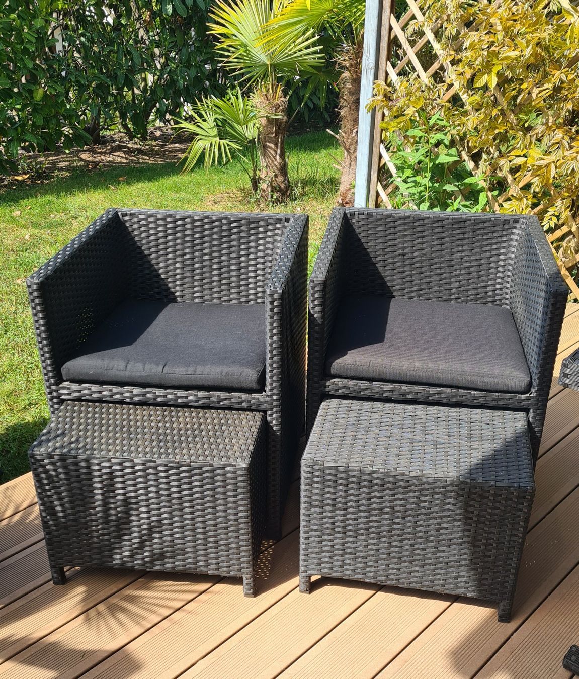 Tischset: Gartenlounge-Set Rattan – Gebraucht aus Birmensdorf ZH von Fistball71 3