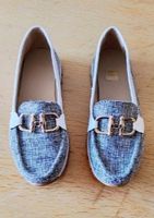 Mocassin en tissu gris pointure 39