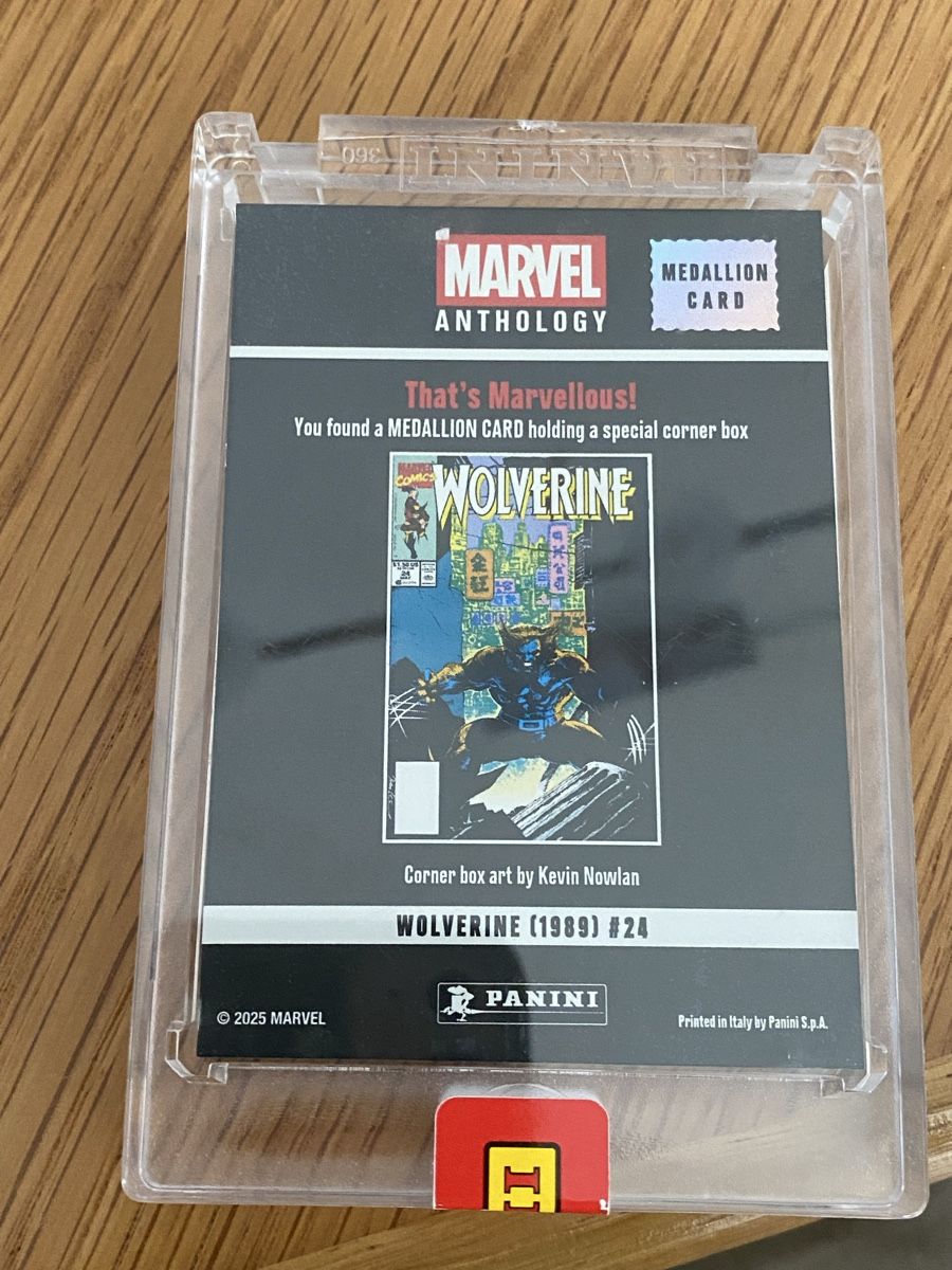 Panini Sammelbilder & Trading cards: Marvel Medaillon Card Wolverine Panini Anthology 2025 – Neu und originalverpackt aus Boningen von chregu90 1