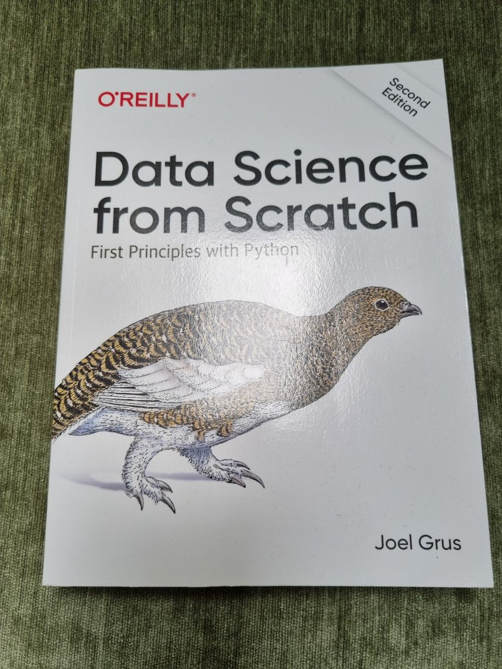 Bücher: Data Science from Scratch – Gebraucht aus Zürich von stpch