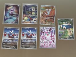 Pokémon Art Rare Sammelkarten Set
