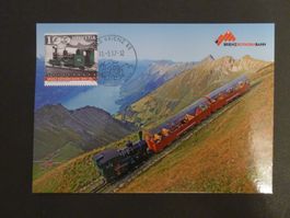 2017 Nr. 1631 auf Maximumkarte mit ET Stempel Brienz