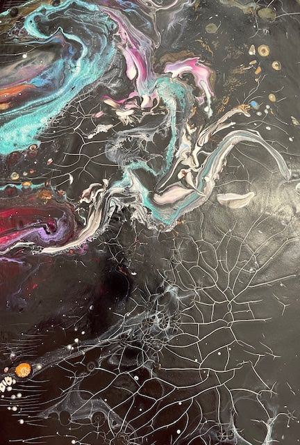 Gemälde: "Cosmic Fracture" – Neu und originalverpackt aus Buttwil von marsmen 2