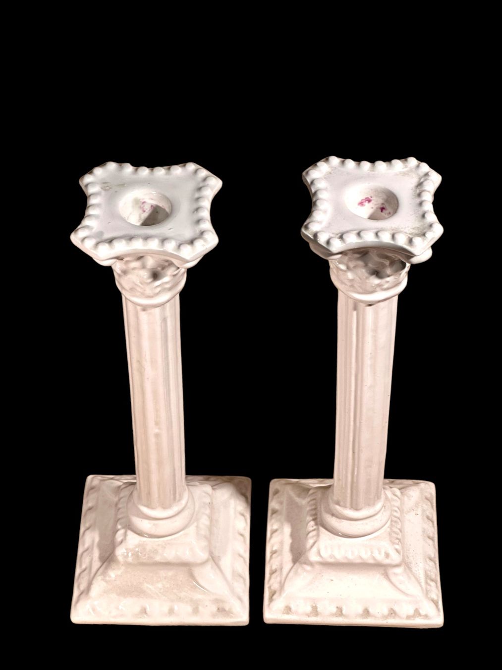 Candele: VINTAGE SPANISH CANDLE HOLDERS PORCELAIN – Usato da Lausanne venduto da artnouveau04 2