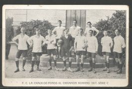 Carte P ( F.C. La Chaux-de-Fonds III / Champ Romand 1917 )