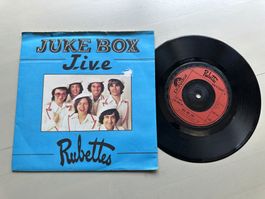 RUBETTES tolle Single Juke Box Jive Kult Glam 70's UK diff
