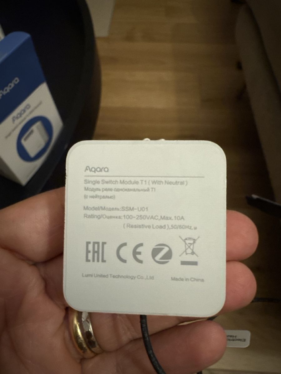 Aqara Steuerung: Aqara Single Switch Module T1 (With Neutral) – Neu (gemäss Beschreibung) aus Bussigny von rdicapua 1