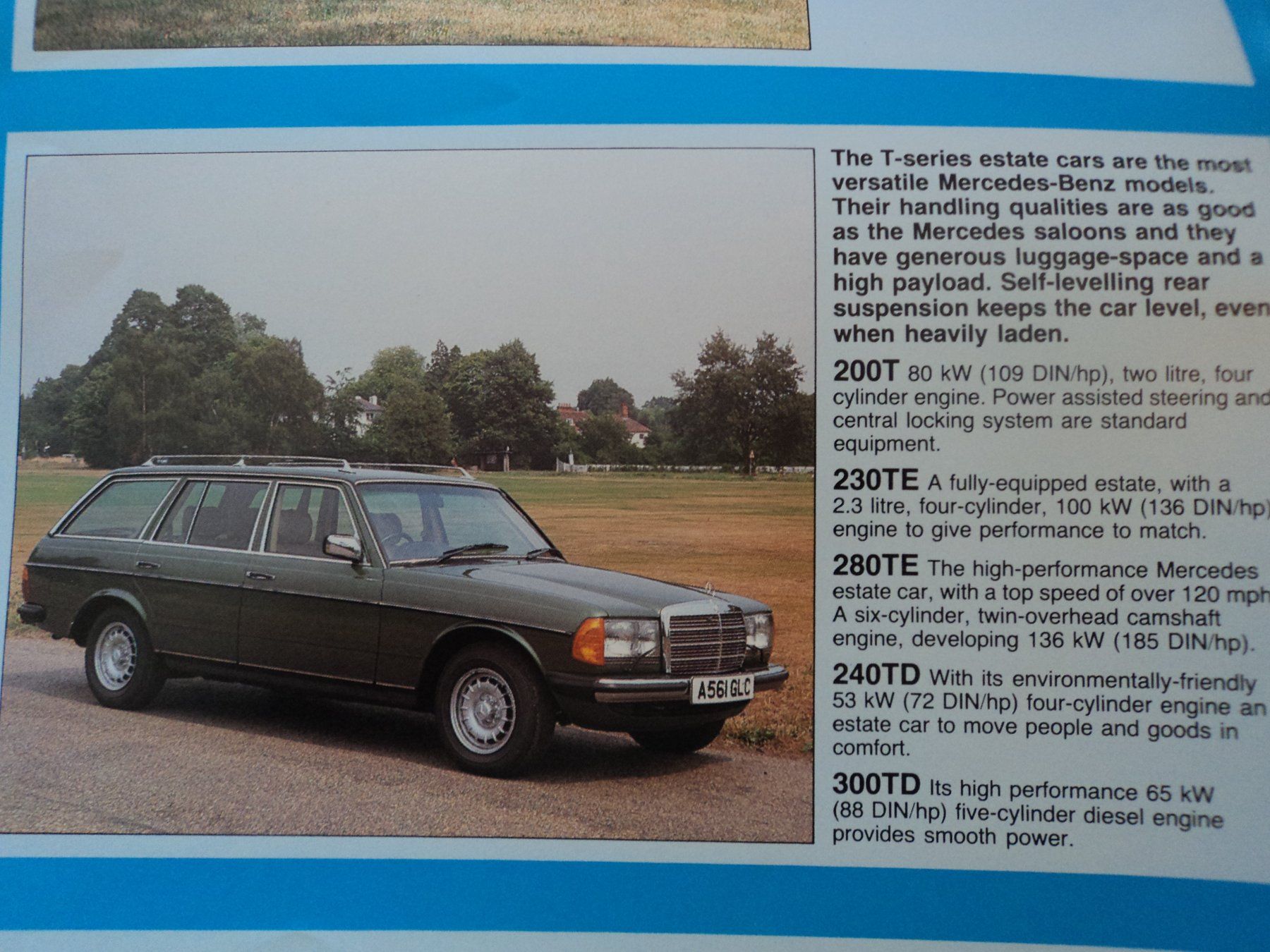 Mercedes-Benz Dokumente: Prospekt Mercedes Benz Programm 1983 500SEC 300GD  etc – Gebraucht aus Schwarzenburg von modelCARama 2
